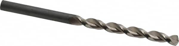 Guhring - #9 130° Cobalt Jobber Drill - Bright Finish, Right Hand Cut, Parabolic Flute, Straight Shank, 3-3/8" OAL, Standard Point - Benchmark Tooling