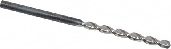 Guhring - #37 130° Cobalt Jobber Drill - Bright Finish, Right Hand Cut, Parabolic Flute, Straight Shank, 2-1/4" OAL, Standard Point - Benchmark Tooling