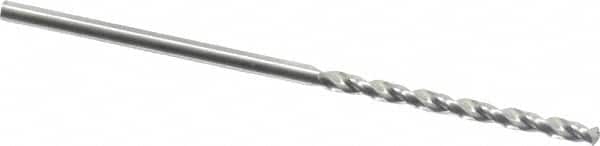 Guhring - #53 130° Cobalt Jobber Drill - Bright Finish, Right Hand Cut, Parabolic Flute, Straight Shank, 1-11/16" OAL, Standard Point - Benchmark Tooling