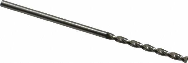 Guhring - #54 130° Cobalt Jobber Drill - Bright Finish, Right Hand Cut, Parabolic Flute, Straight Shank, 1-9/16" OAL, Standard Point - Benchmark Tooling