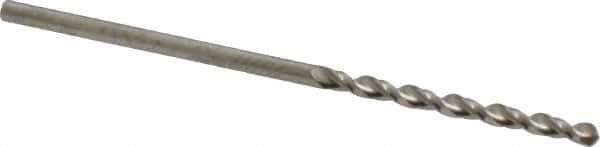 Guhring - 1/16" 130° Cobalt Jobber Drill - Bright Finish, Right Hand Cut, Parabolic Flute, Straight Shank, 1-11/16" OAL, Standard Point - Benchmark Tooling