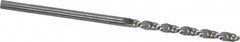 Guhring - 5/64" 130° Cobalt Jobber Drill - Bright Finish, Right Hand Cut, Parabolic Flute, Straight Shank, 1-15/16" OAL, Standard Point - Benchmark Tooling