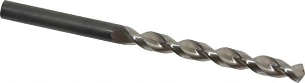 Guhring - Letter E (1/4) 130° Cobalt Jobber Drill - Bright Finish, Right Hand Cut, Parabolic Flute, Straight Shank, 3-31/32" OAL, Standard Point - Benchmark Tooling