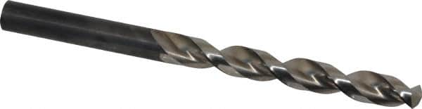 Guhring - Letter W 130° Cobalt Jobber Drill - Bright Finish, Right Hand Cut, Parabolic Flute, Straight Shank, 5-1/4" OAL, Standard Point - Benchmark Tooling