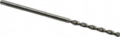 Guhring - 1.6mm 130° Cobalt Jobber Drill - Bright Finish, Right Hand Cut, Parabolic Flute, Straight Shank, 1-11/16" OAL, Standard Point - Benchmark Tooling