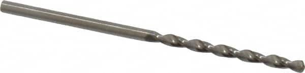 Guhring - 2.2mm 130° Cobalt Jobber Drill - Bright Finish, Right Hand Cut, Parabolic Flute, Straight Shank, 2-3/32" OAL, Standard Point - Benchmark Tooling