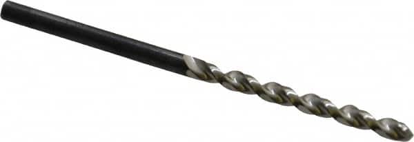 Guhring - 2.9mm 130° Cobalt Jobber Drill - Bright Finish, Right Hand Cut, Parabolic Flute, Straight Shank, 2-13/32" OAL, Standard Point - Benchmark Tooling