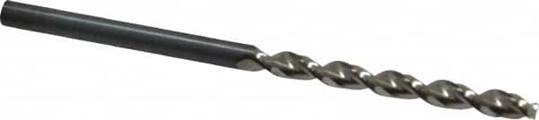 Guhring - 3.2mm 130° Cobalt Jobber Drill - Bright Finish, Right Hand Cut, Parabolic Flute, Straight Shank, 2-9/16" OAL, Standard Point - Benchmark Tooling