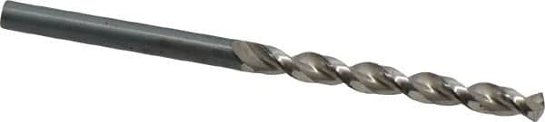 Guhring - 4.25mm 130° Cobalt Jobber Drill - Bright Finish, Right Hand Cut, Parabolic Flute, Straight Shank, 2-61/64" OAL, Standard Point - Benchmark Tooling