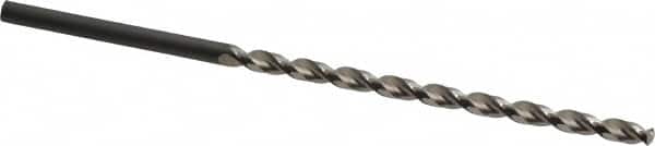 Taper Length Drill Bit: 0.1610″ Dia, 130 ° Bright/Uncoated, RH Cut, Parabolic Flute, Cylindrical Shank, Series 535