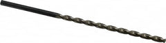 Taper Length Drill Bit: 0.1495″ Dia, 130 ° Bright/Uncoated, RH Cut, Parabolic Flute, Cylindrical Shank, Series 535