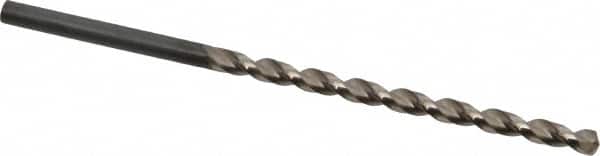 Taper Length Drill Bit: 0.2055″ Dia, 130 ° Bright/Uncoated, RH Cut, Parabolic Flute, Straight Shank, Series 336