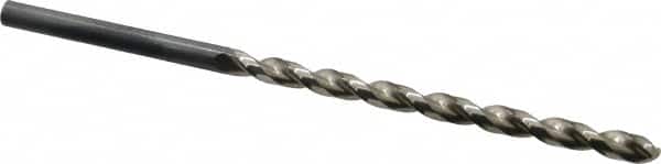 Taper Length Drill Bit: 0.2380″ Dia, 130 ° Bright/Uncoated, RH Cut, Parabolic Flute, Straight Shank, Series 336