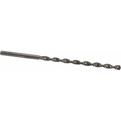 Taper Length Drill Bit: 0.1960″ Dia, 130 ° Bright/Uncoated, RH Cut, Parabolic Flute, Cylindrical Shank, Series 501