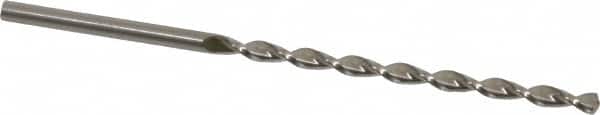 Taper Length Drill Bit: 0.1770″ Dia, 130 ° Bright/Uncoated, RH Cut, Parabolic Flute, Cylindrical Shank, Series 501