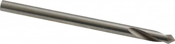 Guhring - 3mm Body Diam, 90°, 46mm OAL, High Speed Steel Spotting Drill - Benchmark Tooling