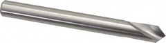 Guhring - 8mm Body Diam, 90°, 79mm OAL, High Speed Steel Spotting Drill - Benchmark Tooling