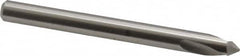 Guhring - 1/4" Body Diam, 90°, 70mm OAL, High Speed Steel Spotting Drill - Benchmark Tooling