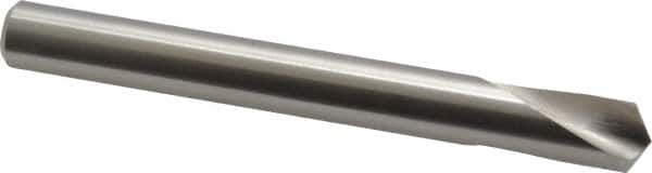 Guhring - 3/8" Body Diam, 120°, 89mm OAL, High Speed Steel Spotting Drill - Benchmark Tooling