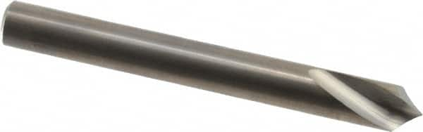 Guhring - 10mm Body Diam, 90°, 89mm OAL, Solid Carbide Spotting Drill - Benchmark Tooling