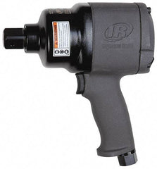 Ingersoll-Rand - 1" Drive, 6,000 RPM, 1,250 Ft/Lb Torque Impact Wrench - Pistol Grip Handle, 1,025 IPM, 46 CFM, 3/8" NPT Inlet - Benchmark Tooling