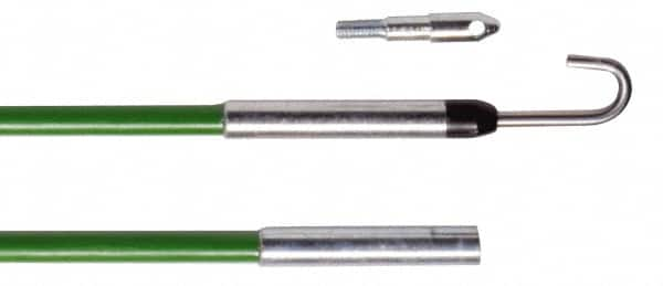 Greenlee - 288" Long Retrieving Tool - 200 Lb Max Pull, 72" Collapsed Length, Fiberglass - Benchmark Tooling