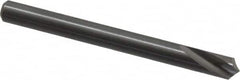 Guhring - 1/4" Body Diam, 120°, 70mm OAL, Solid Carbide Spotting Drill - Benchmark Tooling