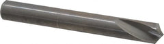 Guhring - 1/2" Body Diam, 120°, 102mm OAL, Solid Carbide Spotting Drill - Benchmark Tooling