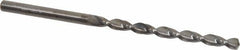 Guhring - #26 130° Solid Carbide Jobber Drill - Bright Finish, Right Hand Cut, Parabolic Flute, Straight Shank, 76.2mm OAL, Standard Point - Benchmark Tooling