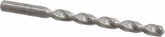 Guhring - Letter P 130° Solid Carbide Jobber Drill - Bright Finish, Right Hand Cut, Parabolic Flute, Straight Shank, 114.3mm OAL, Standard Point - Benchmark Tooling