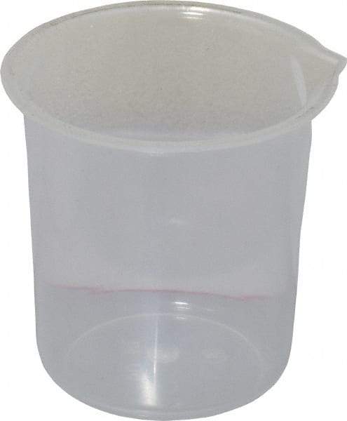 Bel-Art - 50 ml Polypropylene Graduated Beaker - 10 ml Graduation, 2" Diam x 1-61/64" High - Benchmark Tooling