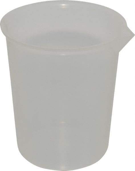 Bel-Art - 1,000 ml Polypropylene Graduated Beaker - 100 ml Graduation, 5-1/8" Diam x 5-15/16" High - Benchmark Tooling