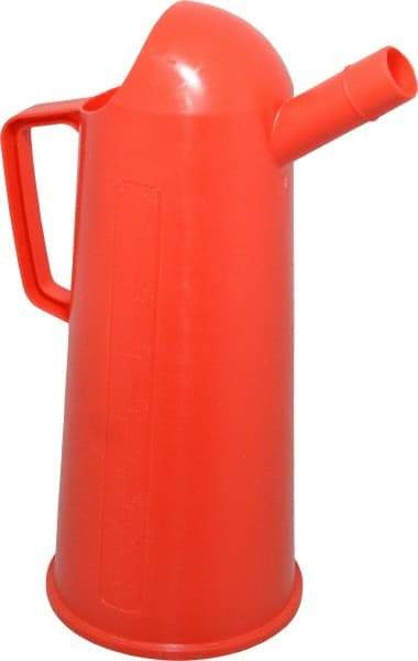 Bel-Art - 2 L Pitcher - Polypropylene, Red, 12" High x 5-1/8" Diam - Benchmark Tooling