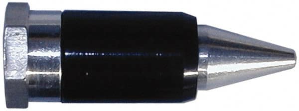 Coilhose Pneumatics - Blow Gun Safety High Flow Nozzle - 1/2-27 UNS, 2" Long, Aluminum - Benchmark Tooling