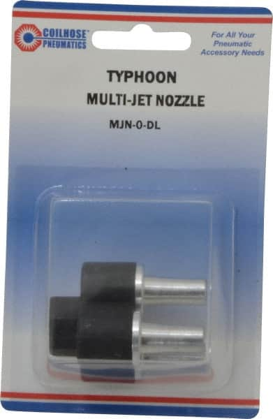 Coilhose Pneumatics - Blow Gun Multi-Jet Nozzle - 1/2-27 UNS, 2" Long - Benchmark Tooling