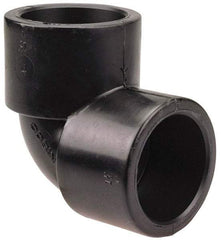 NIBCO - 1" Polypropylene Plastic Pipe 90° Elbow - Schedule 80, S x S End Connections - Benchmark Tooling