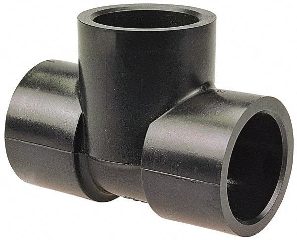 NIBCO - 2" Polypropylene Plastic Pipe Socket Tee - Schedule 80, S x S x S End Connections - Benchmark Tooling