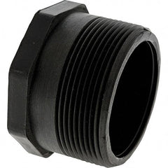 NIBCO - 4" Polypropylene Plastic Pipe Threaded Plug - Schedule 80, MPT End Connections - Benchmark Tooling