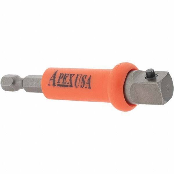 Apex - Power & Impact Screwdriver Bits & Holders Bit Type: Hex Hex Size (Inch): 1/4 - Benchmark Tooling