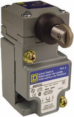 Square D - SPDT, NC/NO, 600 Volt, Screw Terminal, Plunger Actuator, General Purpose Limit Switch - 4 Lb Operating Force - Benchmark Tooling