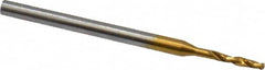 Guhring - 0.0335", 118° Point, Cobalt Micro Drill Bit - Benchmark Tooling