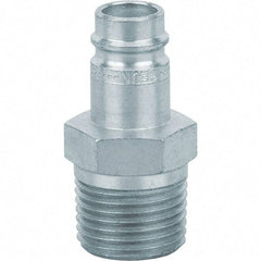 Dynabrade - 1/2 Male NPT Pneumatic Hose Plug - Steel, 1/2" Body Diam - Benchmark Tooling