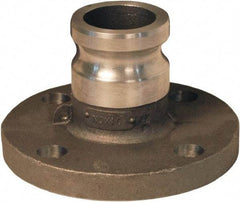 Dixon Valve & Coupling - 6" Aluminum Cam & Groove Suction & Discharge Hose Male Adapter Female NPT Thread - Part A, 6" Thread, 75 Max psi - Benchmark Tooling