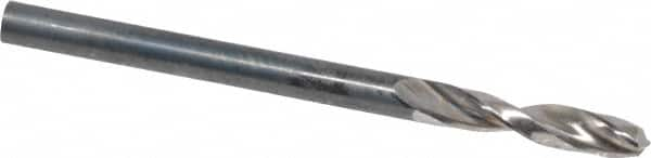 Guhring - 3.3mm 130° Parabolic Flute High Speed Steel Screw Machine Drill Bit - Benchmark Tooling