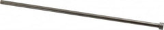 Gibraltar - 17/64" Pin Diam, 7/16" Head Diam x 1/4" Head Height, 10" OAL, Straight Ejector Pin - Steel, 9-3/4" Pin Length - Benchmark Tooling