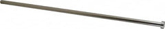 Gibraltar - 7/16" Pin Diam, 11/16" Head Diam x 1/4" Head Height, 18" OAL, Straight Ejector Pin - Steel, 17-3/4" Pin Length - Benchmark Tooling