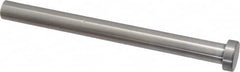 Gibraltar - 1/2" Pin Diam, 3/4" Head Diam x 1/4" Head Height, 6" OAL, Straight Ejector Pin - Steel, 5-3/4" Pin Length - Benchmark Tooling