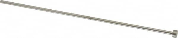 Gibraltar - 7/64" Pin Diam, 1/4" Head Diam x 1/8" Head Height, 6" OAL, Soft Core Pin - Steel, 5-7/8" Pin Length - Benchmark Tooling