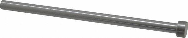 Gibraltar - 5/16" Pin Diam, 1/2" Head Diam x 1/4" Head Height, 6" OAL, Soft Core Pin - Steel, 5-3/4" Pin Length - Benchmark Tooling