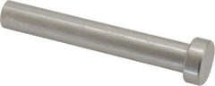 Gibraltar - 7/16" Pin Diam, 11/16" Head Diam x 1/4" Head Height, 3" OAL, Soft Core Pin - Steel, 2-3/4" Pin Length - Benchmark Tooling